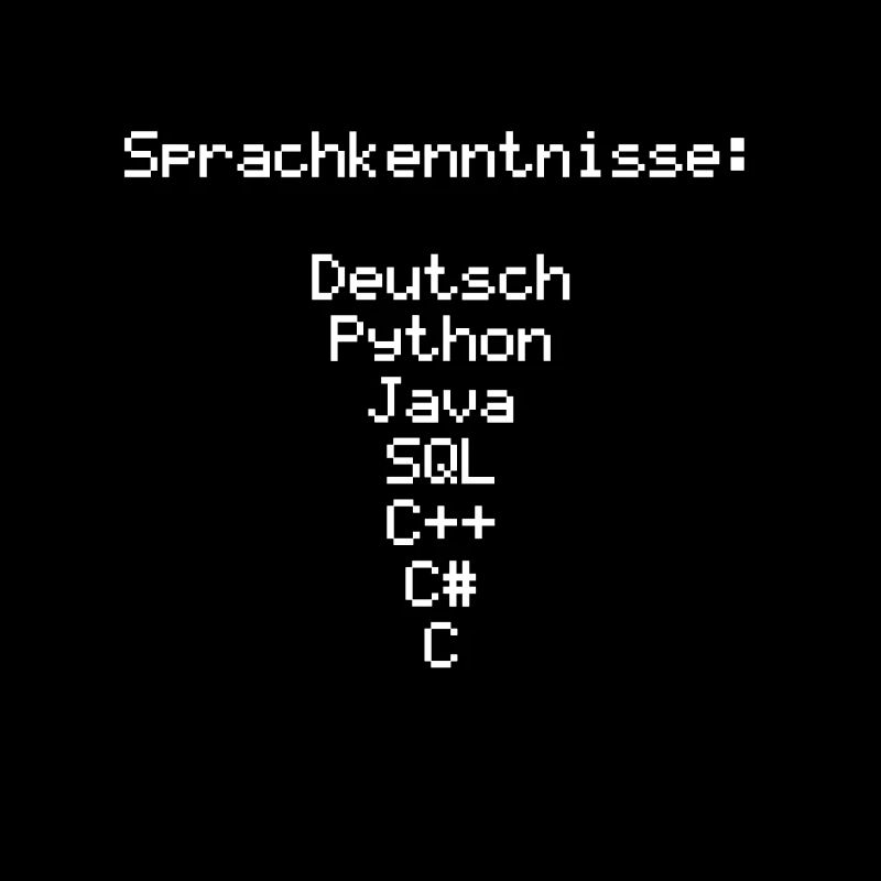 Programming languages Fan motif | black