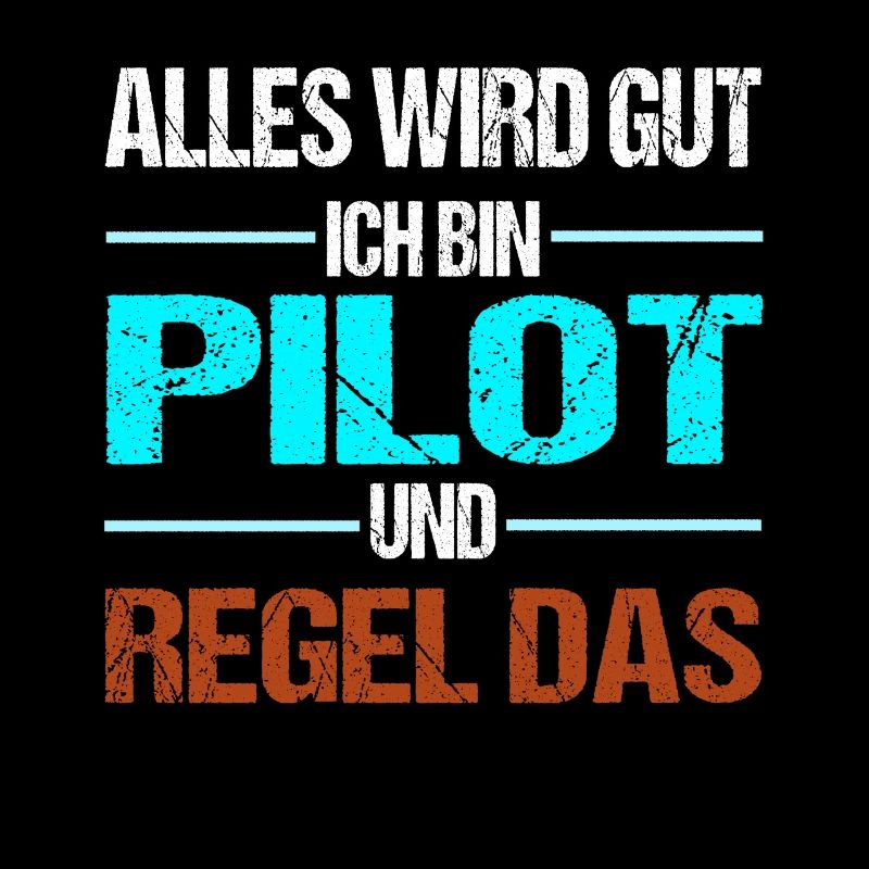 Pilot Ich Regel Das Co-Pilot Piloten Geschenk