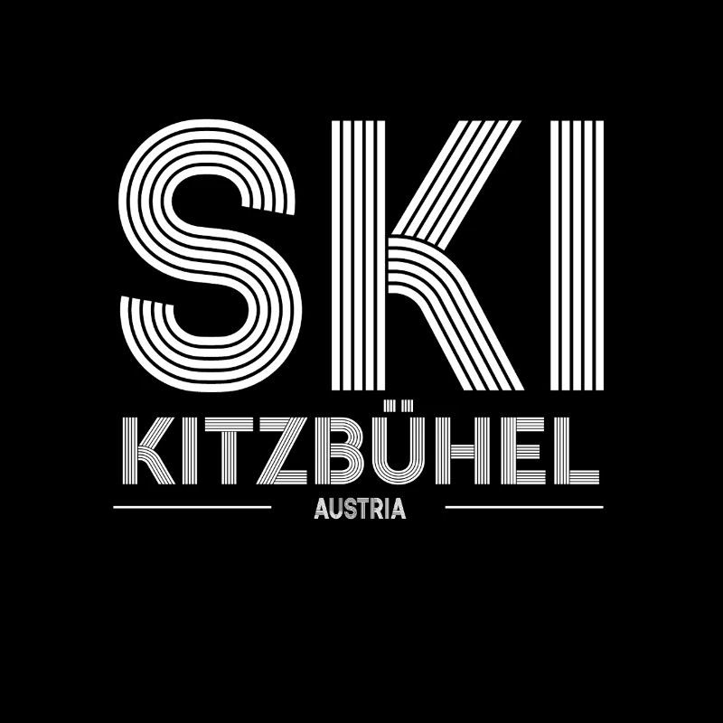 Kitzbühel Ski Resort Austrian Alps Skiing Souvenir