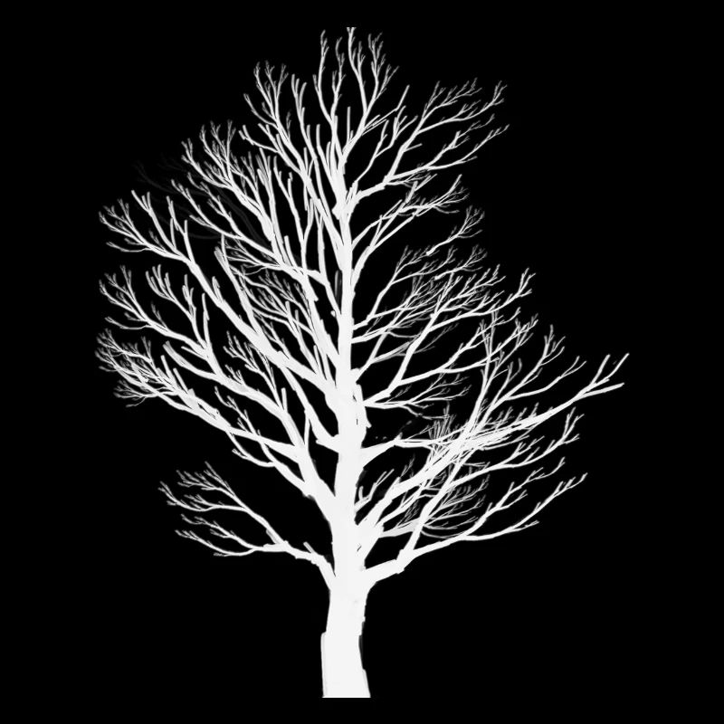 Winter Motiv Schnee Baum Geschenk TShirt