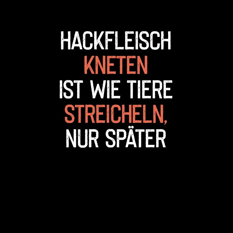 Hacklfeisch Kneten Lustiges Metzger Fleischer