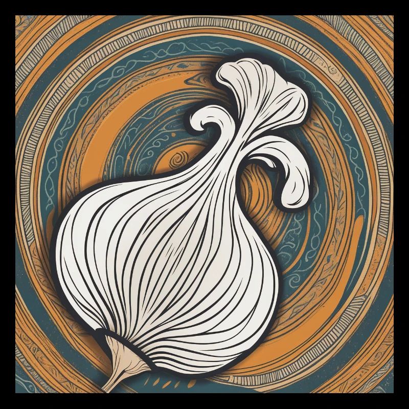 Knoblauch Geschenk Geschenkidee Knoblauch Zehe