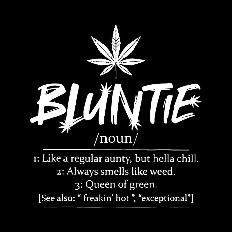 Définition Bluntie Substantif