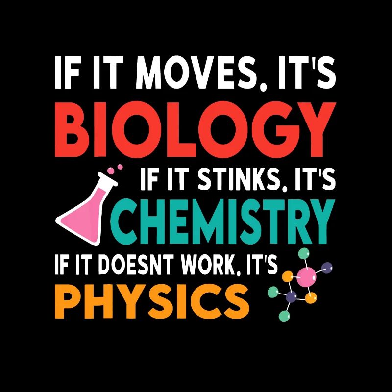 Biology or Chemistry. If it doesnt work it's Physi