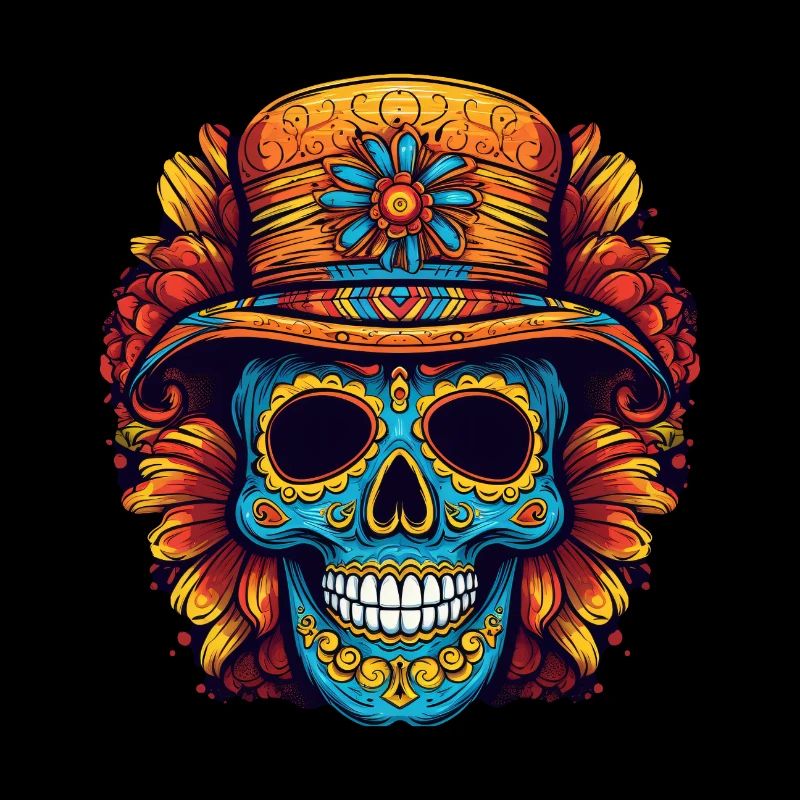 Cinco de Mayo Skull