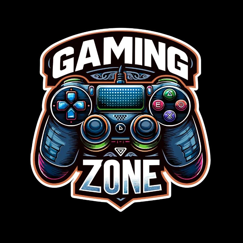 Gaming Zone - Controller Illustration