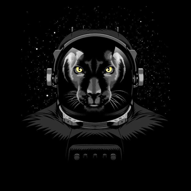 Astronaute léopard