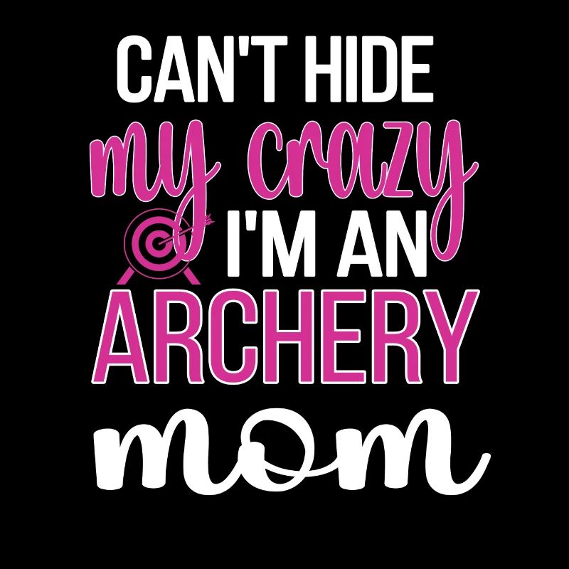 Stolze Bogenschießen-Mutter Von Bogenschützen Mama