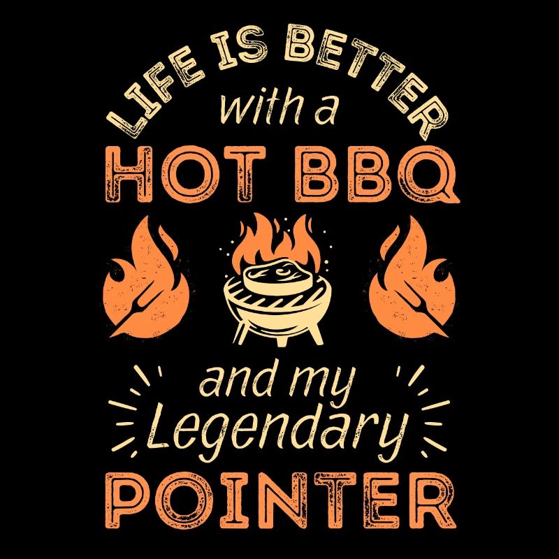 Bbq Grilling et English Pointer Dog Lovers
