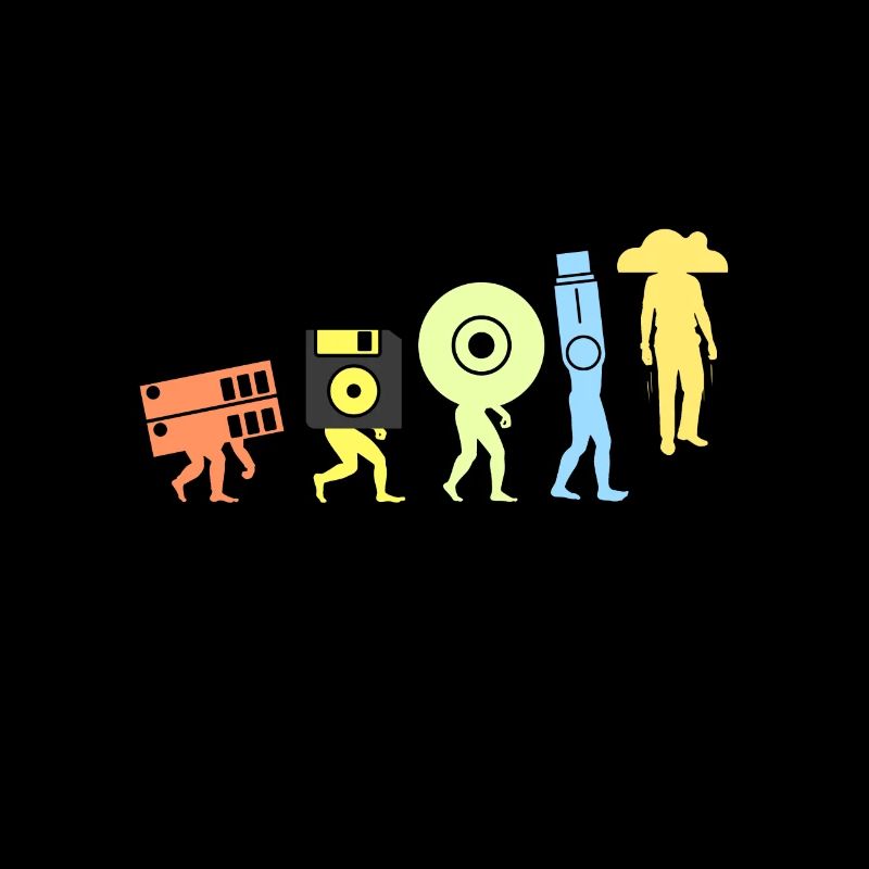 Evolution Datenspeicherung Cloud Programmierung