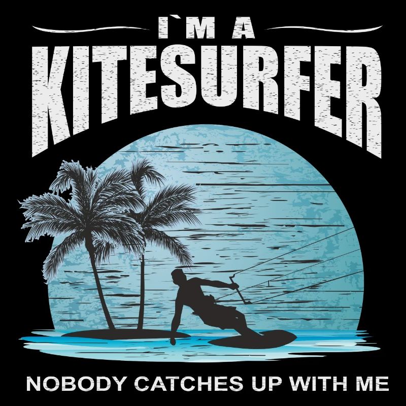 Planche à voile Kitesurf Je suis kitesurfeur