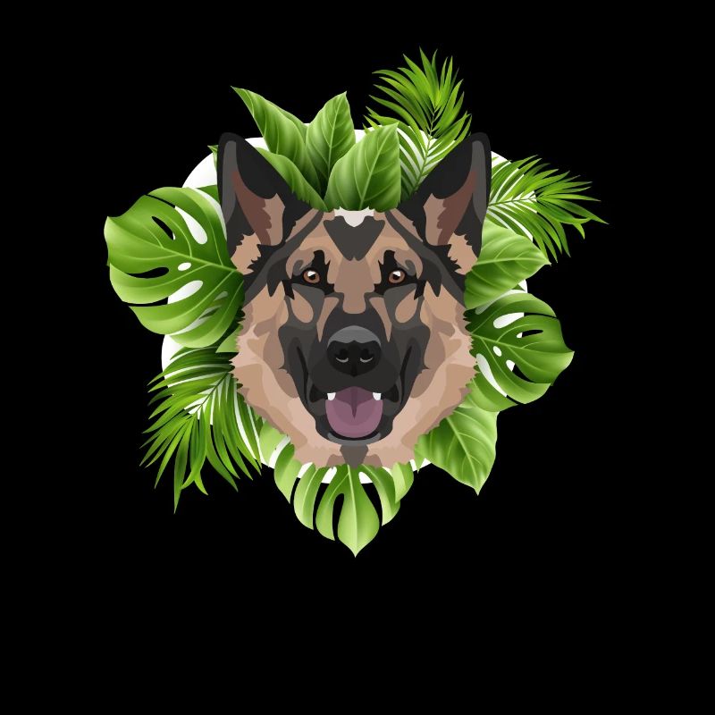 Tropical Deutscher Schäferhund