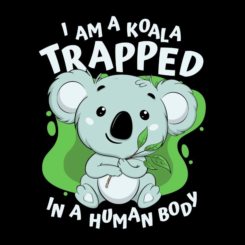 Je suis un koala piégé dans un corps humain Koalabear