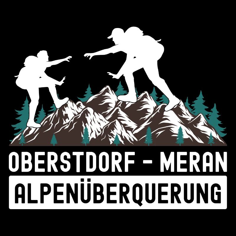 Crossing the Alps Oberstdorf Merano E5 long-distance hiking trail