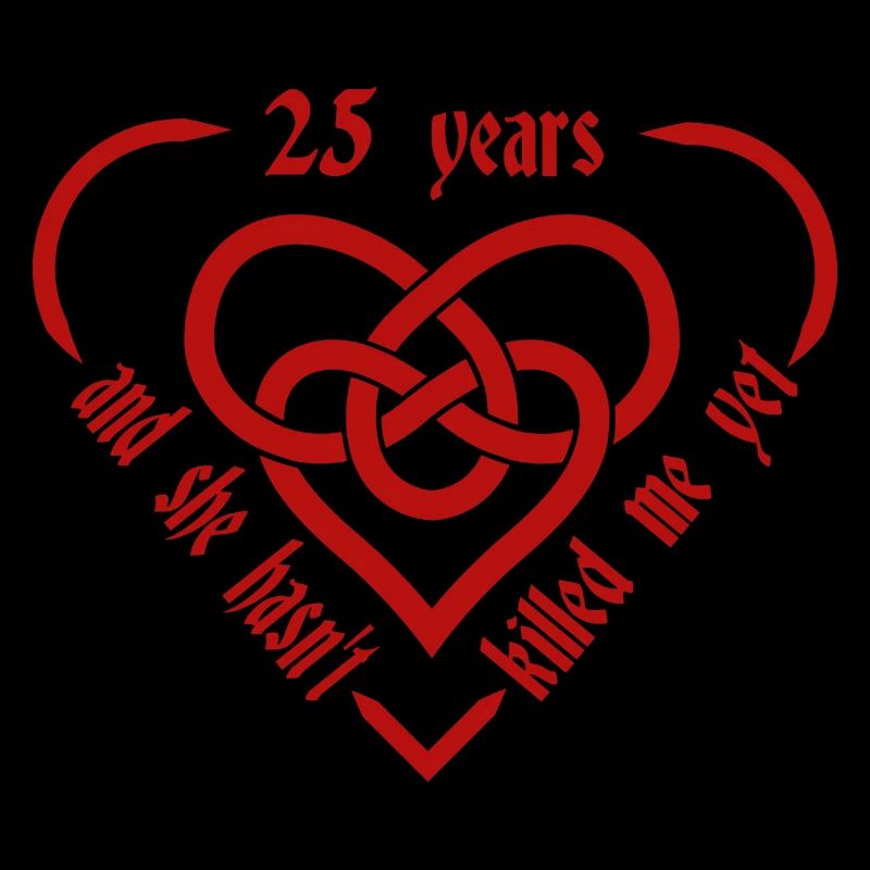 Silver Wedding 25th Anniversary Men Gift Idea