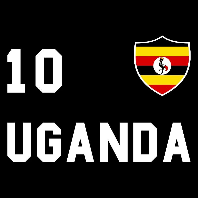 Uganda flag, gift