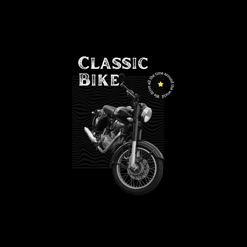 Design de vélo classique.