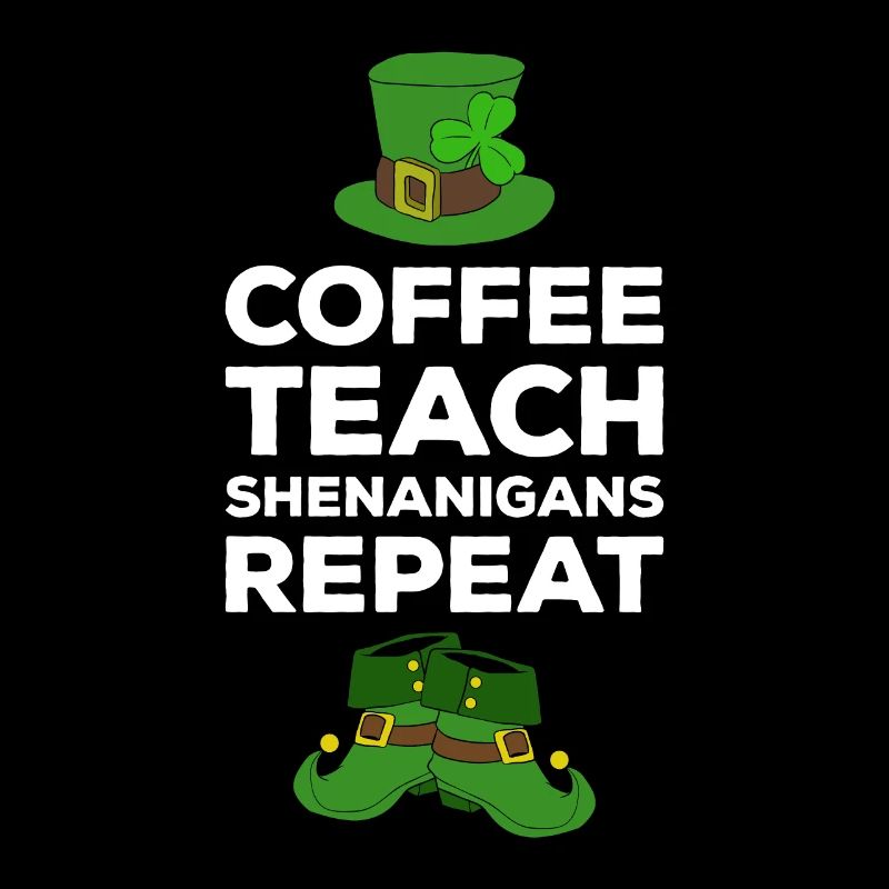 Happy St. Patrick's Day Kleeblätter
