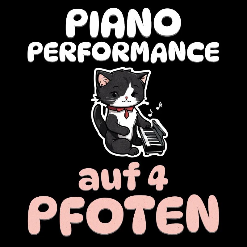 Piano-Performance auf 4 Pfoten - Katzen Klavier