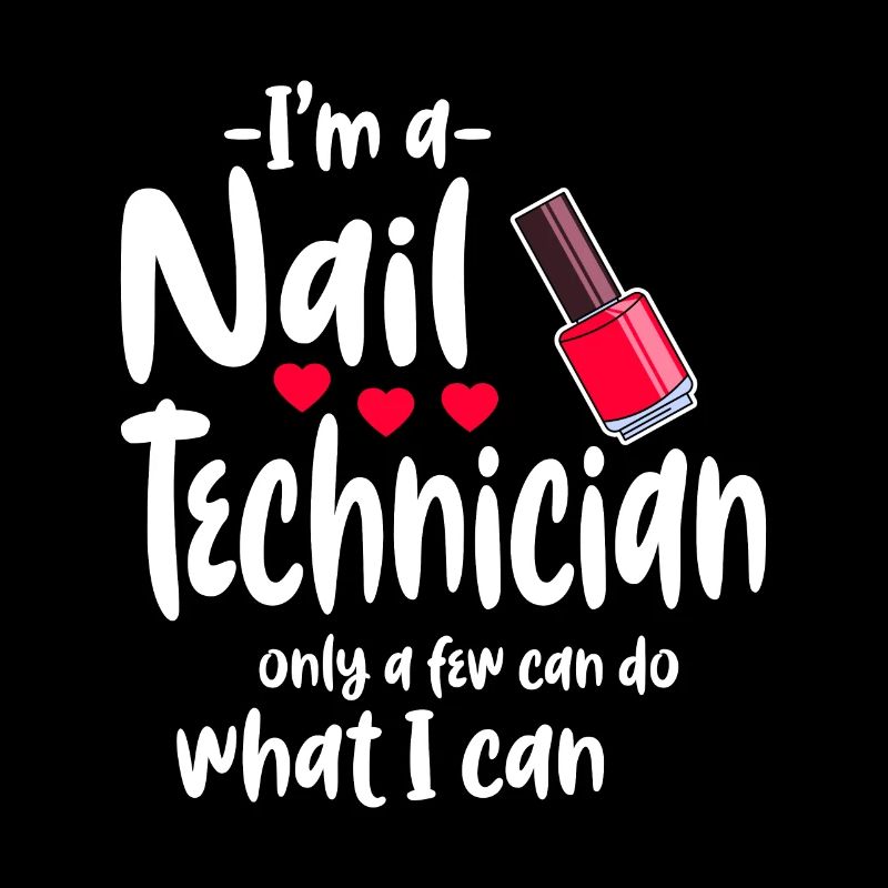 Nail technician work