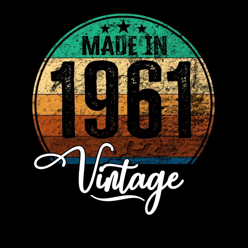 Millésime fabriqué en 1961 Année de naissance 1961 Anniversaire
