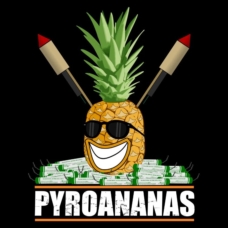 Pyro pineapple fireworks