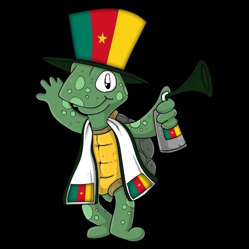 Tortue fan du Cameroun