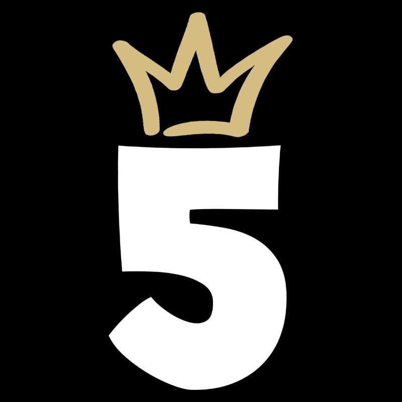 NUMBER FIVE 5 Crown