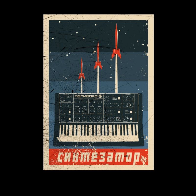 Vintage Soviet Synthesizer - Analog USSR design