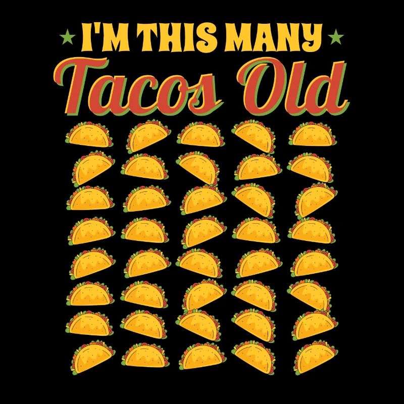 40. Geburtstag Geschenkidee Vierzig Tacos Lustig