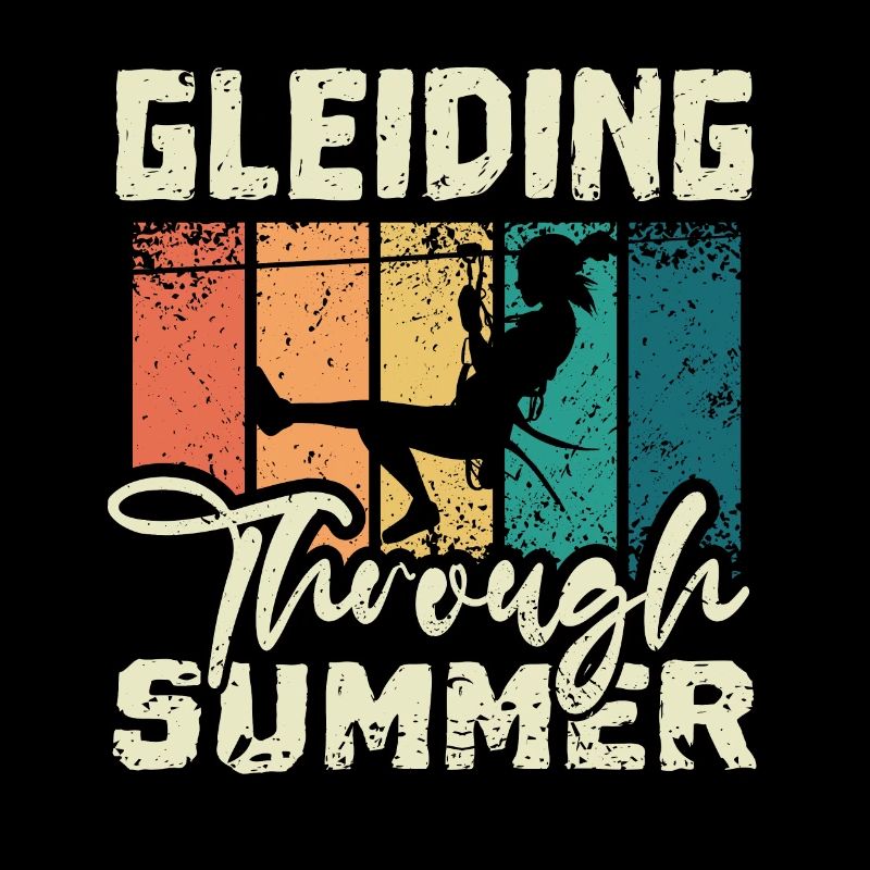 Gliding through summer zipline
