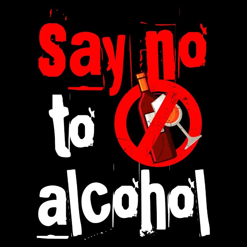 Anti Alcohol Sobriety Sober Awareness