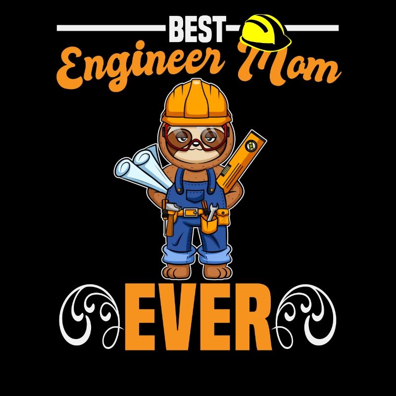 Best Engineer Mom Ever Construction Worker Mommy