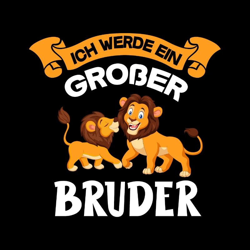 Ich werde großer Bruder Löwe