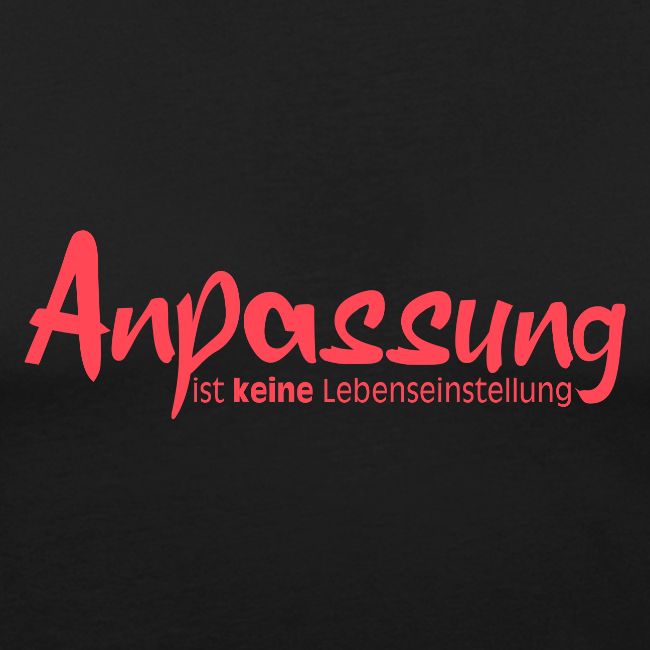 Anpassung rot