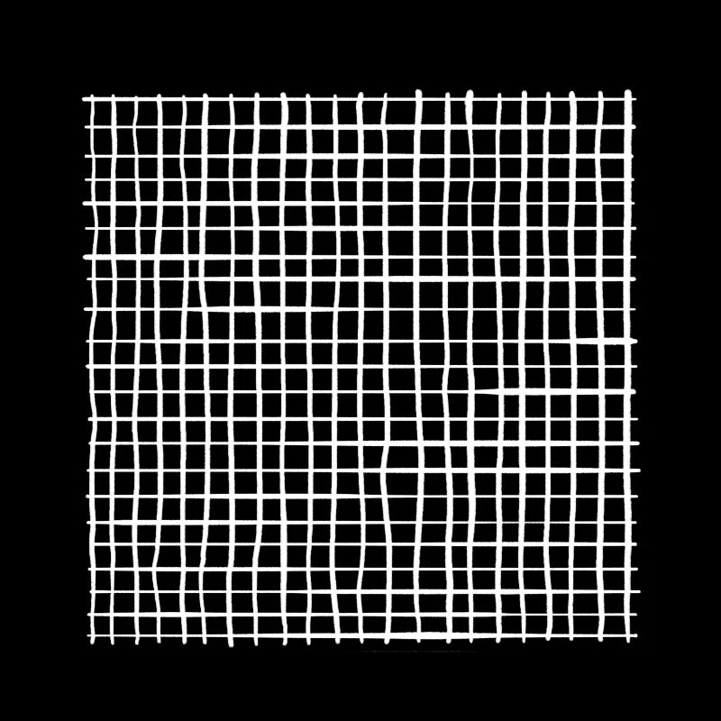 White lines - checkered