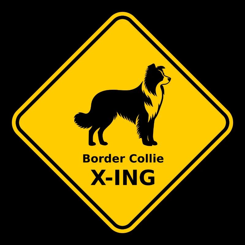 Panneau « Border Collie X-ING »