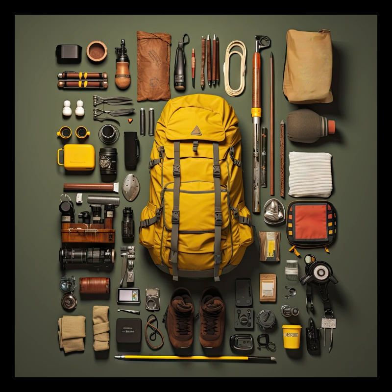 Everything I need for hiking