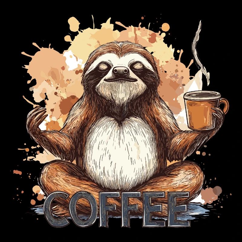 Café Sloth Kaffee plus défectueux