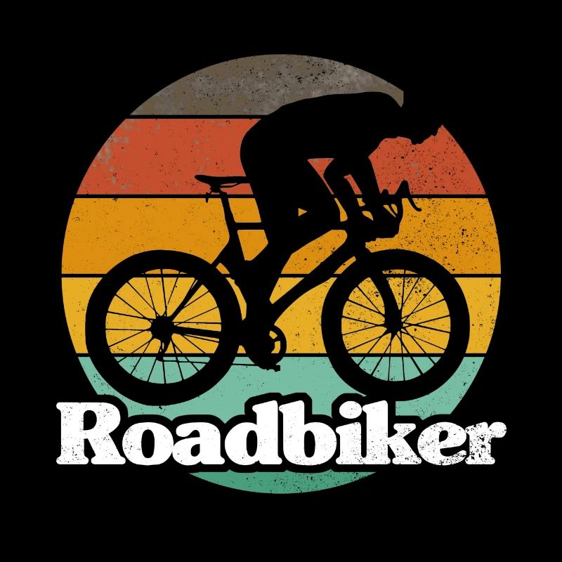 Impression de style rétro « Roadbiker »