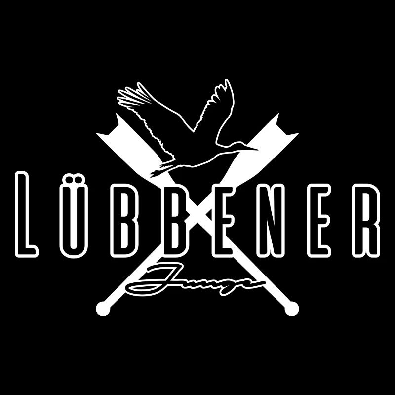 Lübbener Junge mit Storch