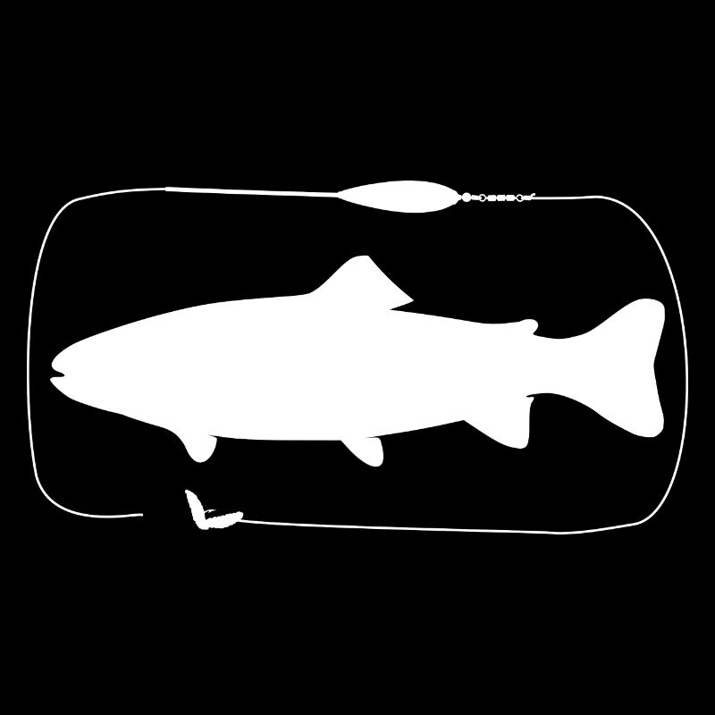 Assemblage de truite Sbirolino avec mouche de l’abeille