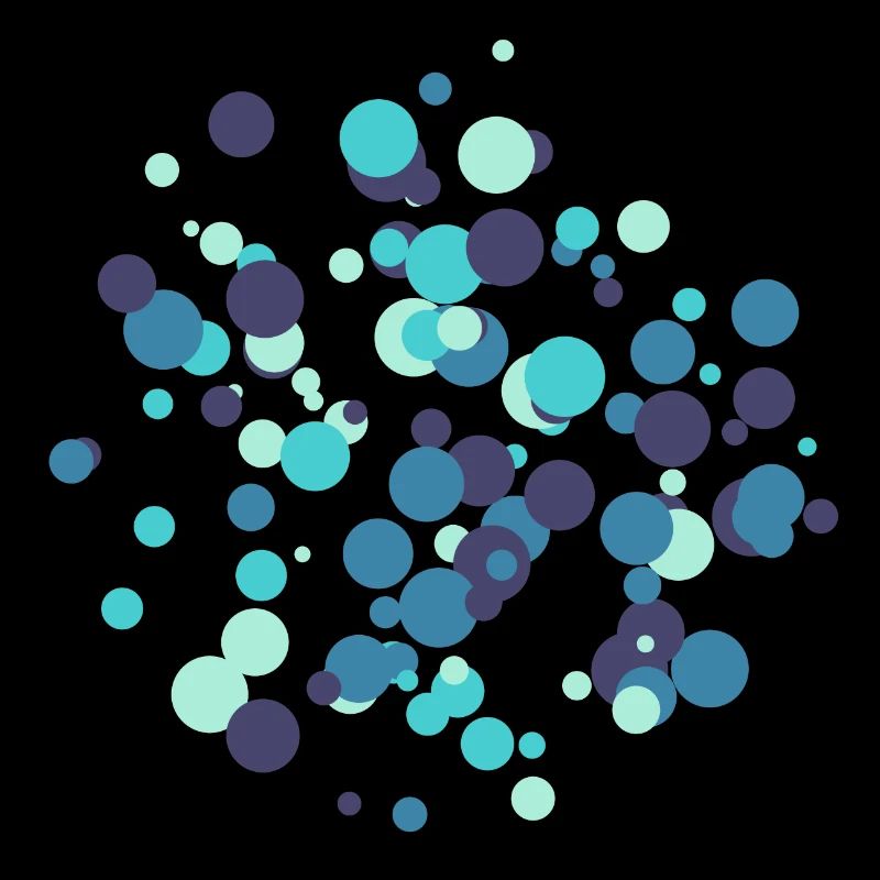 Abstract pattern around