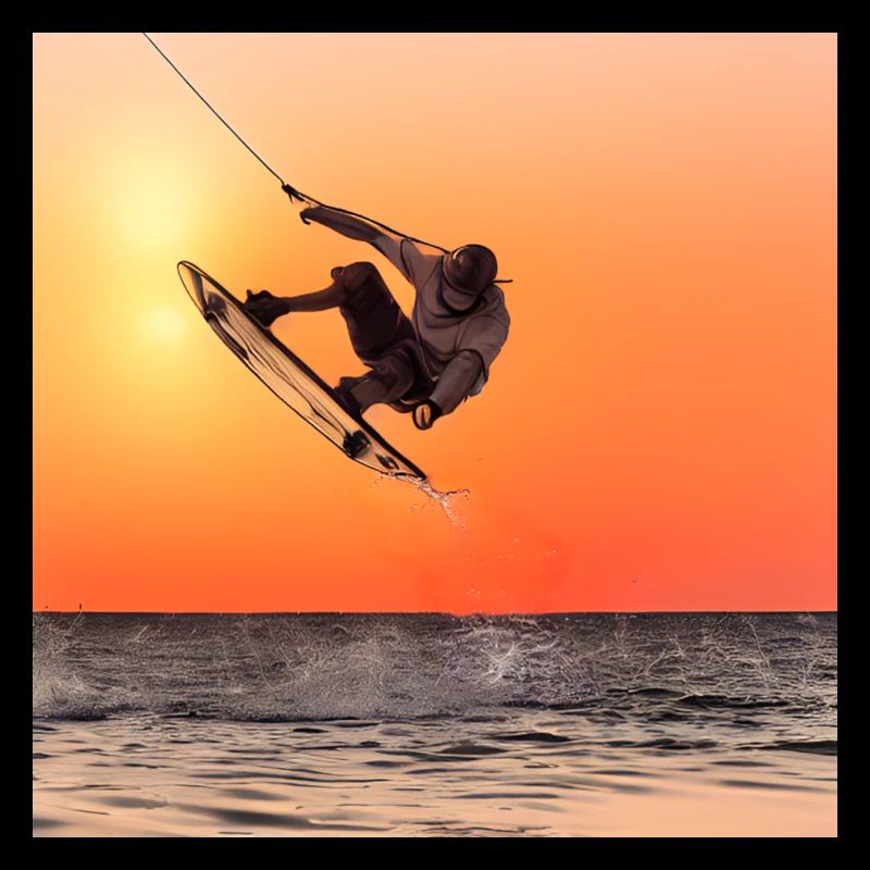 Wakeboard Sunset