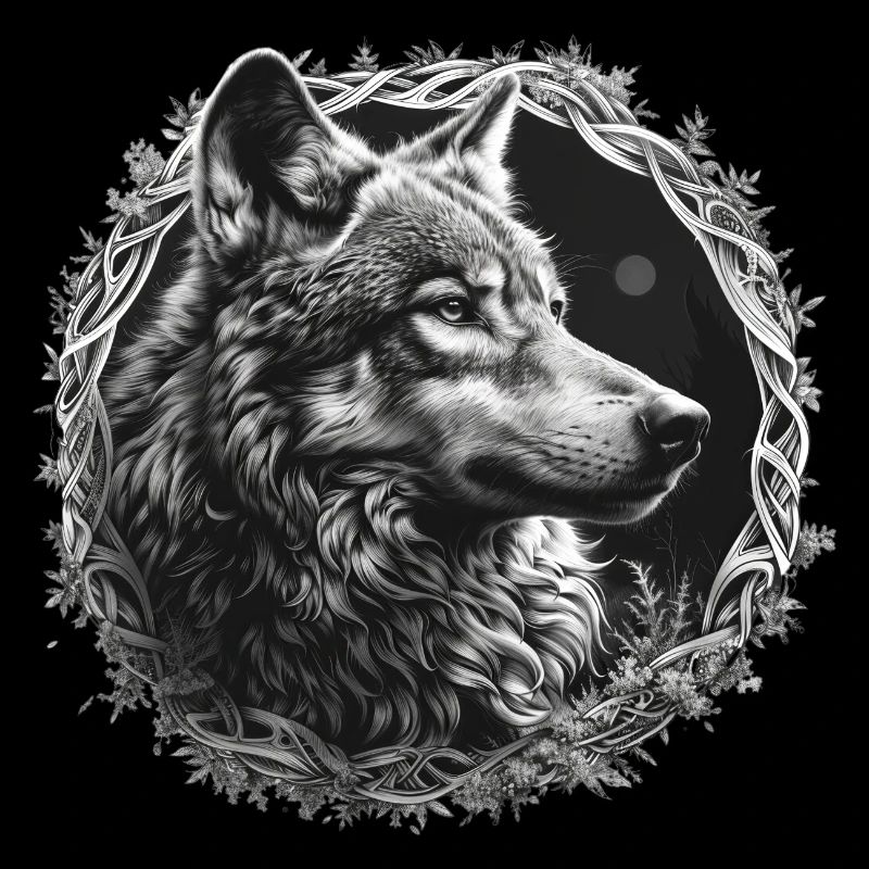 Wolf Vikings Celts Fenriswolf Fenris