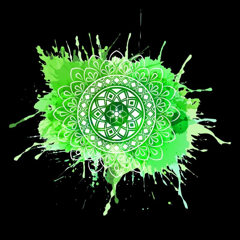 Mandala - Green
