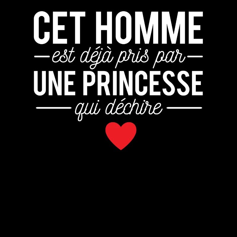 Cet homme est déjà pris par une princesse