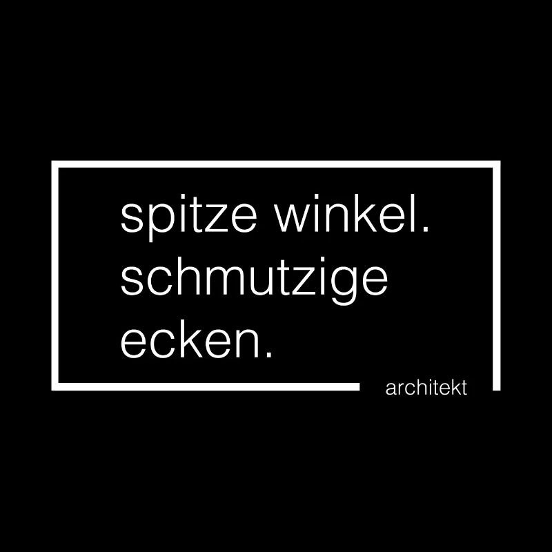 spitze winkel. schmutzige ecken.
