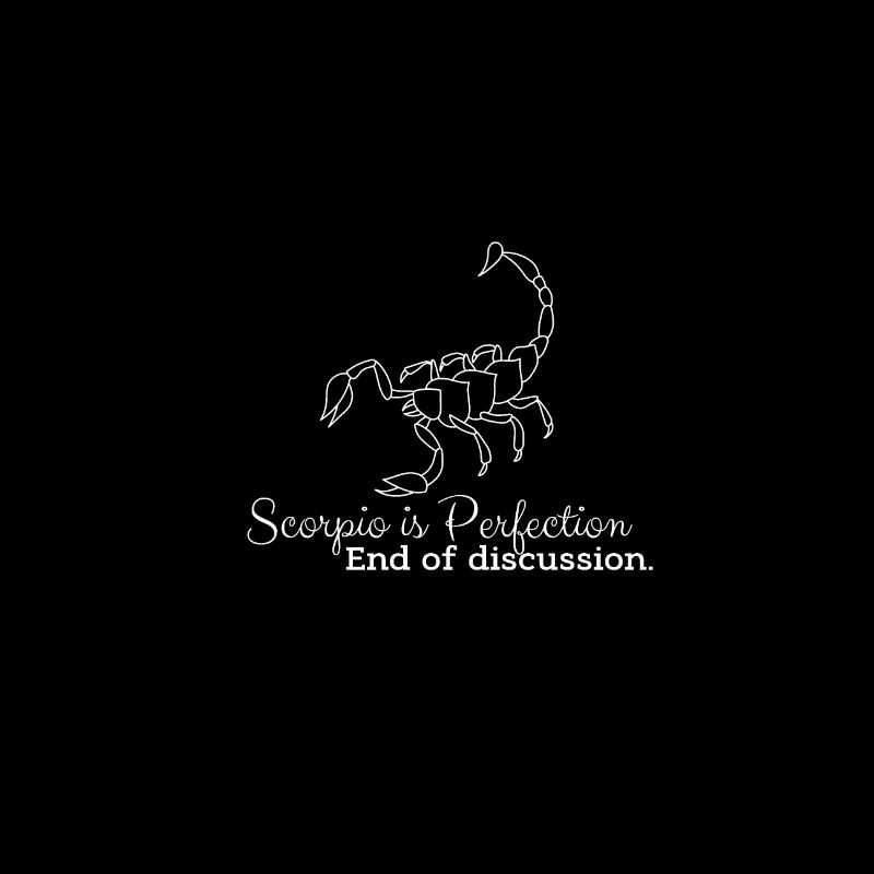 Skorpion ist Perfektion