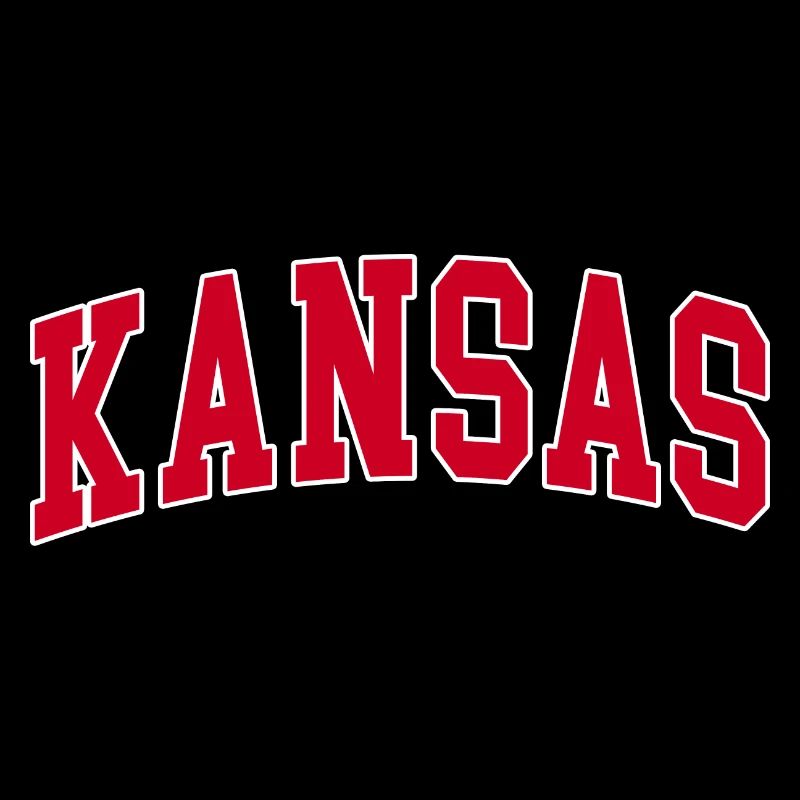 Kansas red white